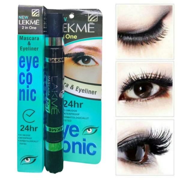 2 In 1 Waterproof Mascara + Liner – Long-lasting & Waterproof Mascara | Smudge-proof Formula
